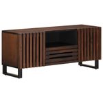 Casa si Gradina - Mobilier - Dulapuri si sifoniere - Dulapuri - Dulap TV, maro, 100x34x46 cm, lemn masiv de mango - Infinity.ro