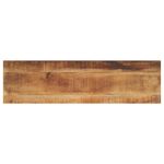 Casa si Gradina - Mobilier - Feronerie si accesorii mobila - Blat masa, 100x40x3,8 cm, dreptunghiular, lemn masiv mango brut - Infinity.ro