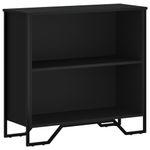 Casa si Gradina - Mobilier - Biblioteci si rafturi - Biblioteci - Biblioteca, negru, 80x31x74,5 cm, lemn prelucrat - Infinity.ro