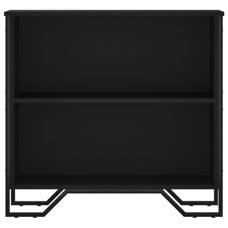 Casa si Gradina - Mobilier - Biblioteci si rafturi - Biblioteci - Biblioteca, negru, 80x31x74,5 cm, lemn prelucrat - Infinity.ro
