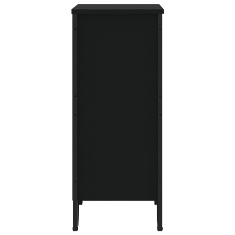 Casa si Gradina - Mobilier - Biblioteci si rafturi - Biblioteci - Biblioteca, negru, 80x31x74,5 cm, lemn prelucrat - Infinity.ro
