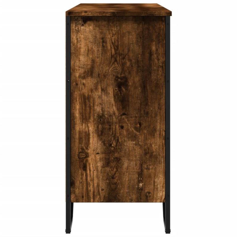 Casa si Gradina - Mobilier - Comode si corpuri - Comode - Dulap, stejar fumuriu, 101x35,5x74,5 cm, lemn prelucrat - Infinity.ro