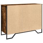 Casa si Gradina - Mobilier - Comode si corpuri - Comode - Dulap, stejar fumuriu, 101x35,5x74,5 cm, lemn prelucrat - Infinity.ro