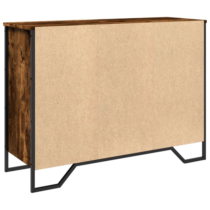 Casa si Gradina - Mobilier - Comode si corpuri - Comode - Dulap, stejar fumuriu, 101x35,5x74,5 cm, lemn prelucrat - Infinity.ro