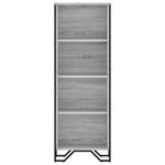 Casa si Gradina - Mobilier - Biblioteci si rafturi - Biblioteci - Biblioteca, gri sonoma, 50x31x137,5 cm, lemn prelucrat - Infinity.ro