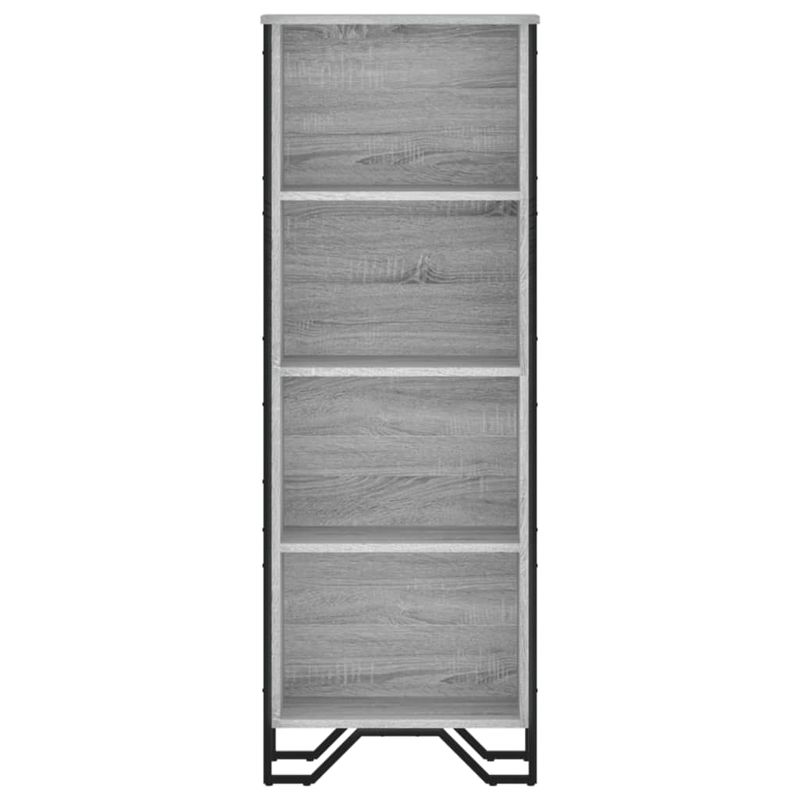 Casa si Gradina - Mobilier - Biblioteci si rafturi - Biblioteci - Biblioteca, gri sonoma, 50x31x137,5 cm, lemn prelucrat - Infinity.ro