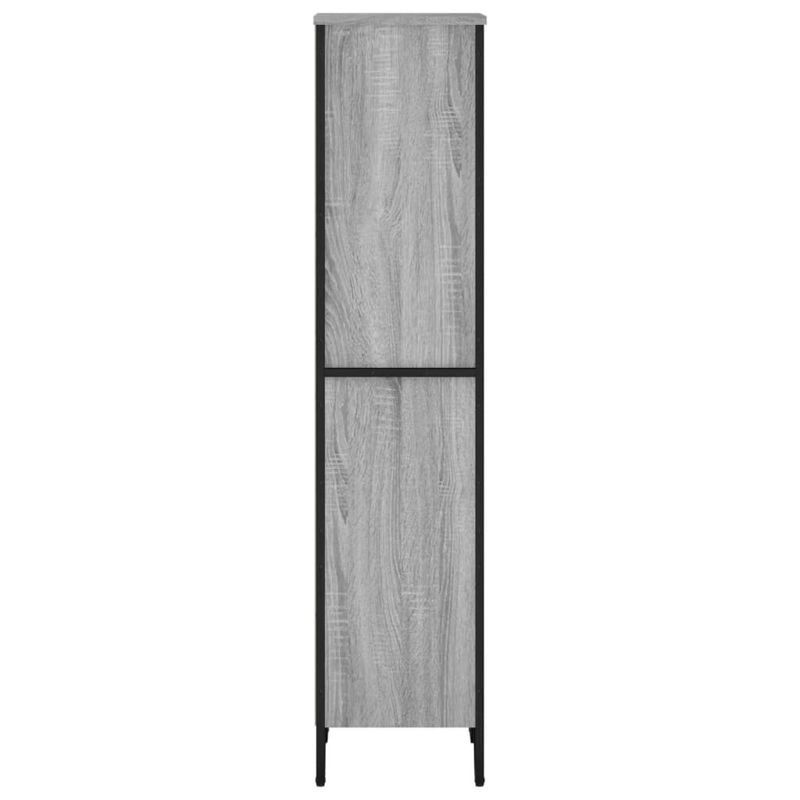 Casa si Gradina - Mobilier - Biblioteci si rafturi - Biblioteci - Biblioteca, gri sonoma, 50x31x137,5 cm, lemn prelucrat - Infinity.ro