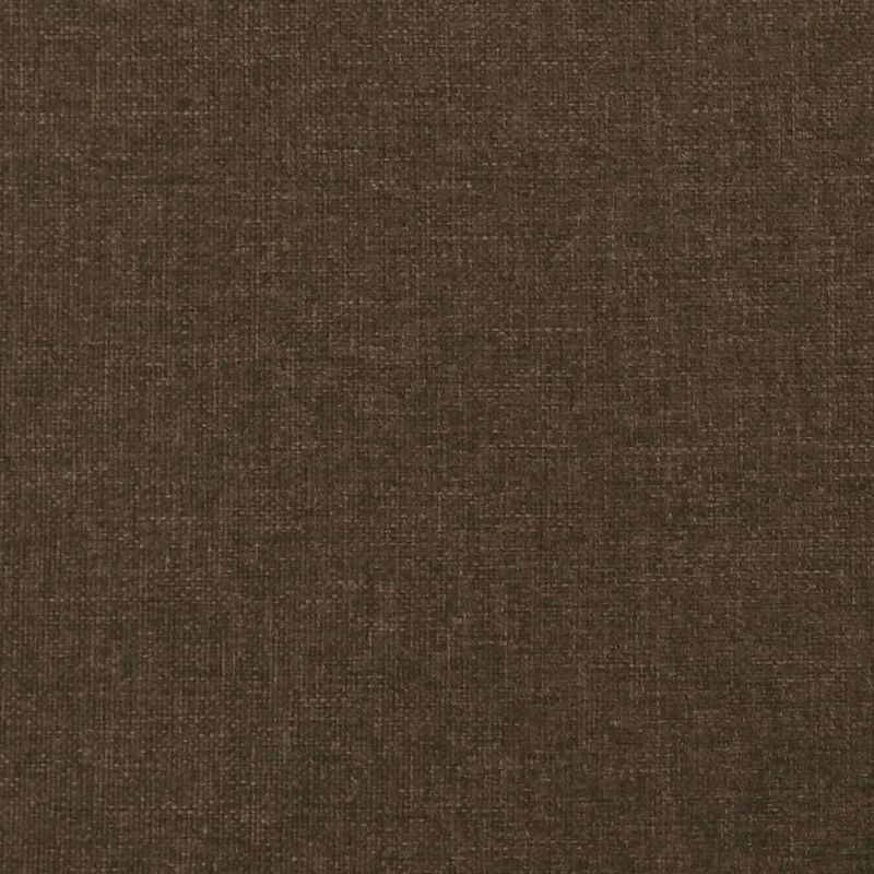 Casa si Gradina - Mobilier - Paturi si accesorii - Paturi - Cadru de pat cu tablie, maro inchis, 100x200 cm, textil - Infinity.ro