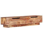 Casa si Gradina - Mobilier - Comode si corpuri - Comode - Dulap TV, 145x30x30 cm, lemn masiv - Infinity.ro