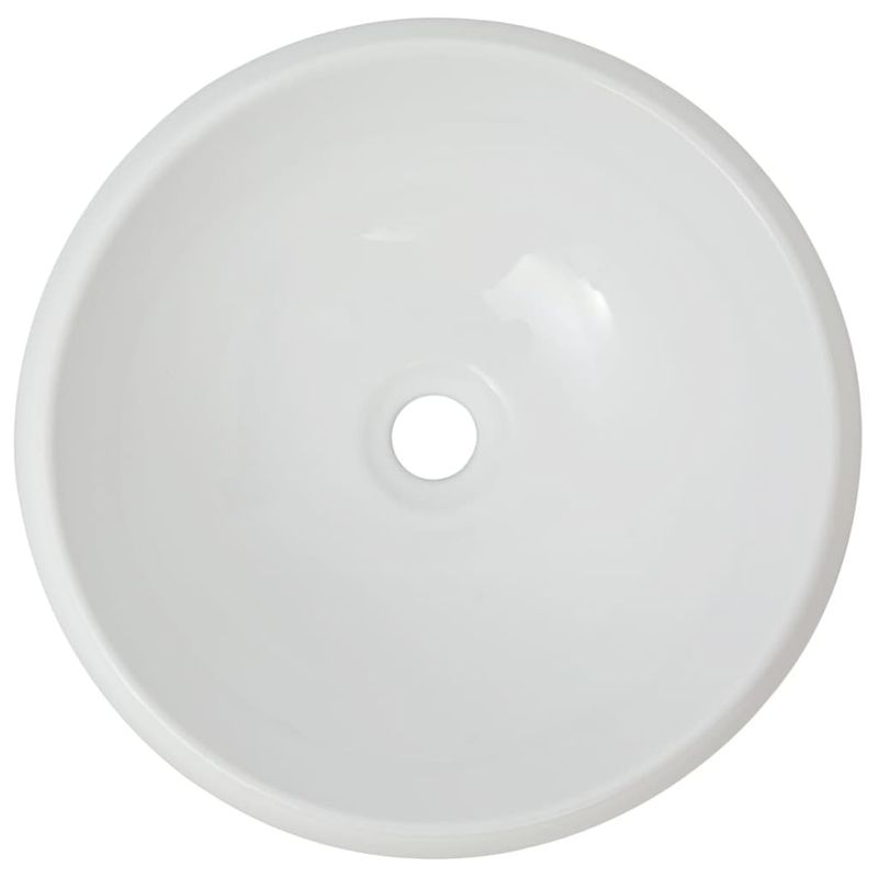 Casa si Gradina - Mobilier - Seturi de mobilier - Seturi baie - Set mobilier de baie din doua piese, stejar, ceramica, mărime raft de 60 cm și chiuvetă rotundă de 40 cm - Infinity.ro