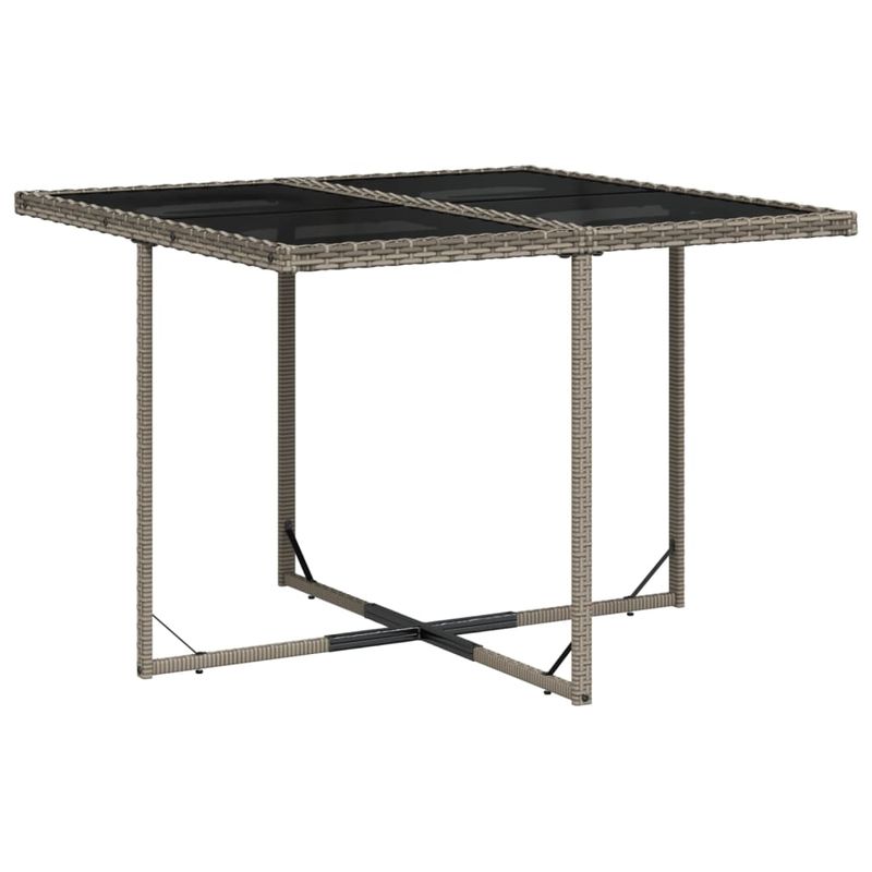 Casa si Gradina - Gradina si terasa - Mobilier exterior - Seturi mobila gradina - Set mobilier gradina cu perne, 9 piese, gri, poliratan - Infinity.ro