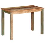 Casa si Gradina - Mobilier - Mese si birouri - Mese bucatarie si dining - Masa de bucatarie, 110x55x76 cm, lemn masiv reciclat - Infinity.ro