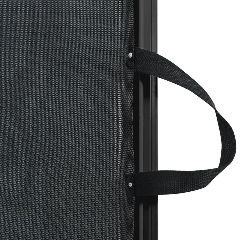 Casa si Gradina - Mobilier - Mobilier copii - Sisteme de siguranta - Poarta retractabila animale de companie, negru, 102,5x125 cm - Infinity.ro