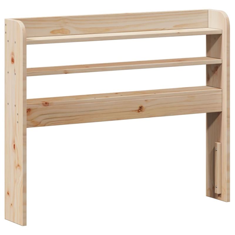Casa si Gradina - Mobilier - Paturi si accesorii - Paturi - Cadru de pat cu tablie, 90x190 cm, lemn masiv pin - Infinity.ro