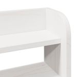 Casa si Gradina - Mobilier - Paturi si accesorii - Paturi - Cadru de pat cu tablie, alb, 160x200 cm, lemn masiv de pin - Infinity.ro