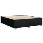 Casa si Gradina - Mobilier - Paturi si accesorii - Paturi - Pat box spring cu saltea, negru, 180x200 cm, catifea - Infinity.ro