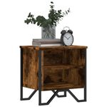Casa si Gradina - Mobilier - Comode si corpuri - Noptiere - Noptiere, 2 buc., stejar fumuriu, 40x30x40 cm, lemn prelucrat - Infinity.ro