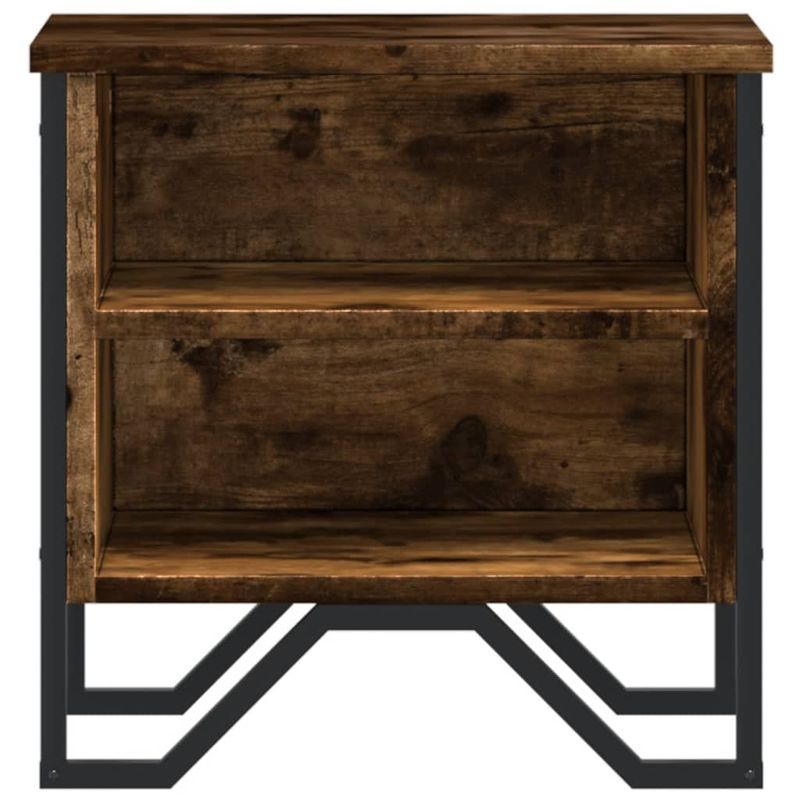 Casa si Gradina - Mobilier - Comode si corpuri - Noptiere - Noptiere, 2 buc., stejar fumuriu, 40x30x40 cm, lemn prelucrat - Infinity.ro