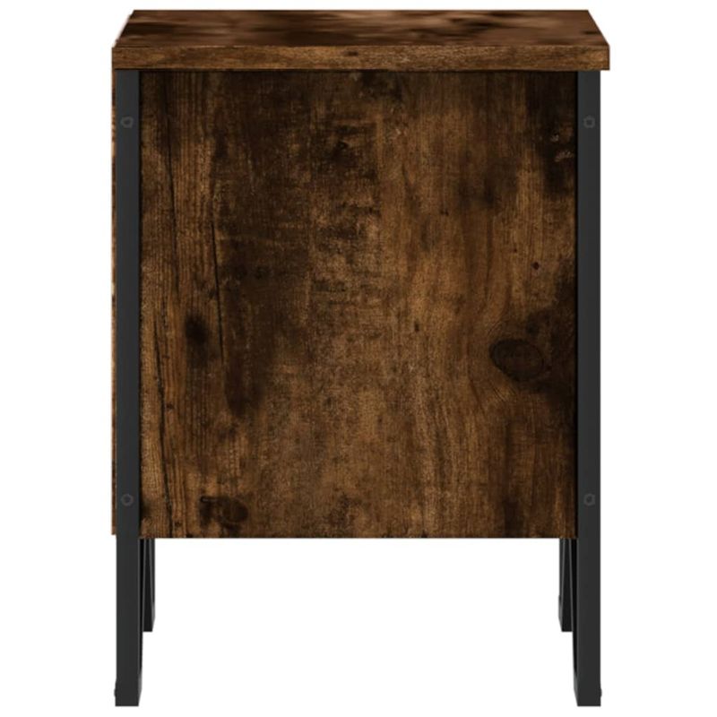 Casa si Gradina - Mobilier - Comode si corpuri - Noptiere - Noptiere, 2 buc., stejar fumuriu, 40x30x40 cm, lemn prelucrat - Infinity.ro