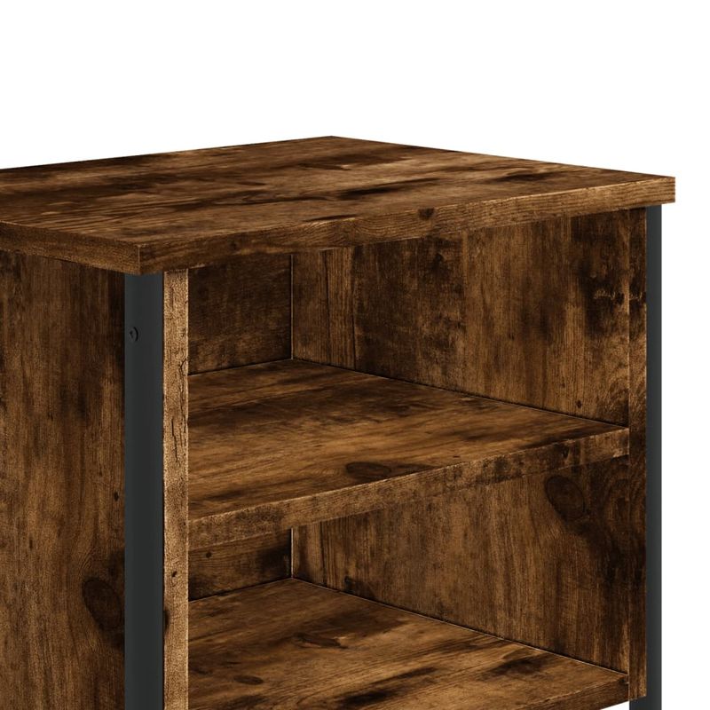 Casa si Gradina - Mobilier - Comode si corpuri - Noptiere - Noptiere, 2 buc., stejar fumuriu, 40x30x40 cm, lemn prelucrat - Infinity.ro