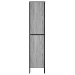 Casa si Gradina - Mobilier - Biblioteci si rafturi - Biblioteci - Biblioteca, gri sonoma, 80x31x137,5 cm, lemn prelucrat - Infinity.ro