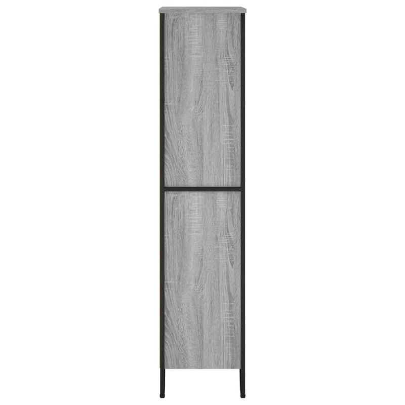 Casa si Gradina - Mobilier - Biblioteci si rafturi - Biblioteci - Biblioteca, gri sonoma, 80x31x137,5 cm, lemn prelucrat - Infinity.ro