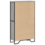 Casa si Gradina - Mobilier - Biblioteci si rafturi - Biblioteci - Biblioteca, gri sonoma, 80x31x137,5 cm, lemn prelucrat - Infinity.ro