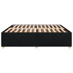 Casa si Gradina - Mobilier - Paturi si accesorii - Paturi - Cadru de pat fara saltea, negru, 180x200 cm, textil - Infinity.ro