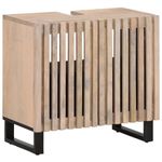 Casa si Gradina - Mobilier - Mobilier baie - Comode baie - Dulap pentru chiuveta de baie, 62x34x58 cm, lemn masiv de mango - Infinity.ro