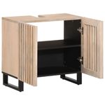 Casa si Gradina - Mobilier - Mobilier baie - Comode baie - Dulap pentru chiuveta de baie, 62x34x58 cm, lemn masiv de mango - Infinity.ro