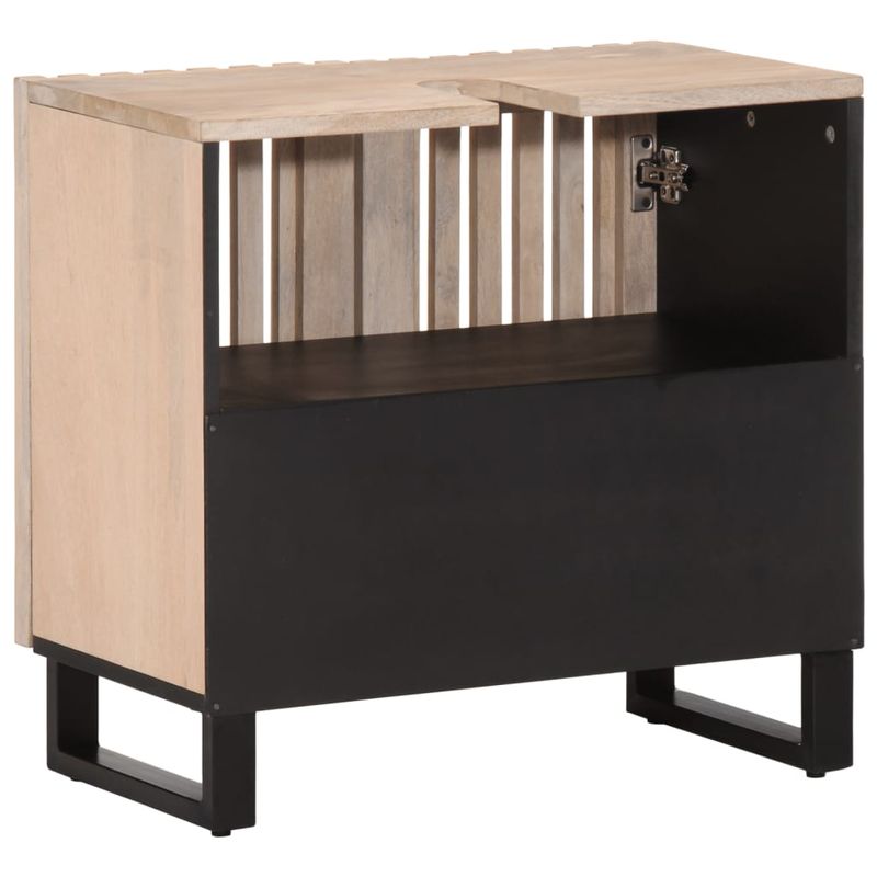 Casa si Gradina - Mobilier - Mobilier baie - Comode baie - Dulap pentru chiuveta de baie, 62x34x58 cm, lemn masiv de mango - Infinity.ro