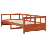Casa si Gradina - Mobilier - Paturi si accesorii - Paturi - Pat de zi, maro ceruit, 80x200 cm, lemn masiv de pin - Infinity.ro