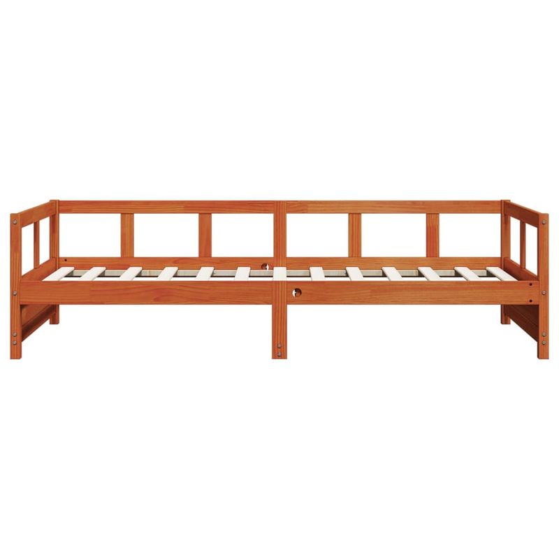 Casa si Gradina - Mobilier - Paturi si accesorii - Paturi - Pat de zi, maro ceruit, 80x200 cm, lemn masiv de pin - Infinity.ro