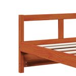 Casa si Gradina - Mobilier - Paturi si accesorii - Paturi - Pat de zi, maro ceruit, 80x200 cm, lemn masiv de pin - Infinity.ro