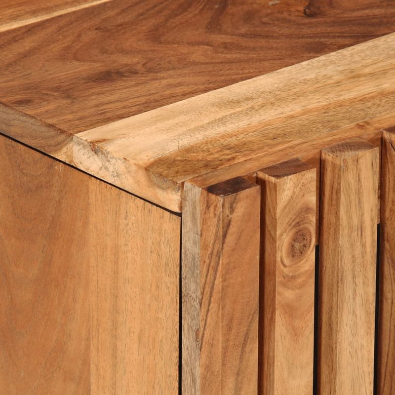 Casa si Gradina - Mobilier - Mobilier baie - Comode baie - Dulap pentru chiuveta de baie, 62x34x58 cm, lemn masiv acacia, maro - Infinity.ro