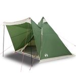 Sport si Outdoor - Camping - Corturi camping - Cort de familie Tipi pentru 6 persoane, verde, impermeabil - Infinity.ro