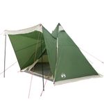 Sport si Outdoor - Camping - Corturi camping - Cort de familie Tipi pentru 6 persoane, verde, impermeabil - Infinity.ro