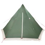 Sport si Outdoor - Camping - Corturi camping - Cort de familie Tipi pentru 6 persoane, verde, impermeabil - Infinity.ro