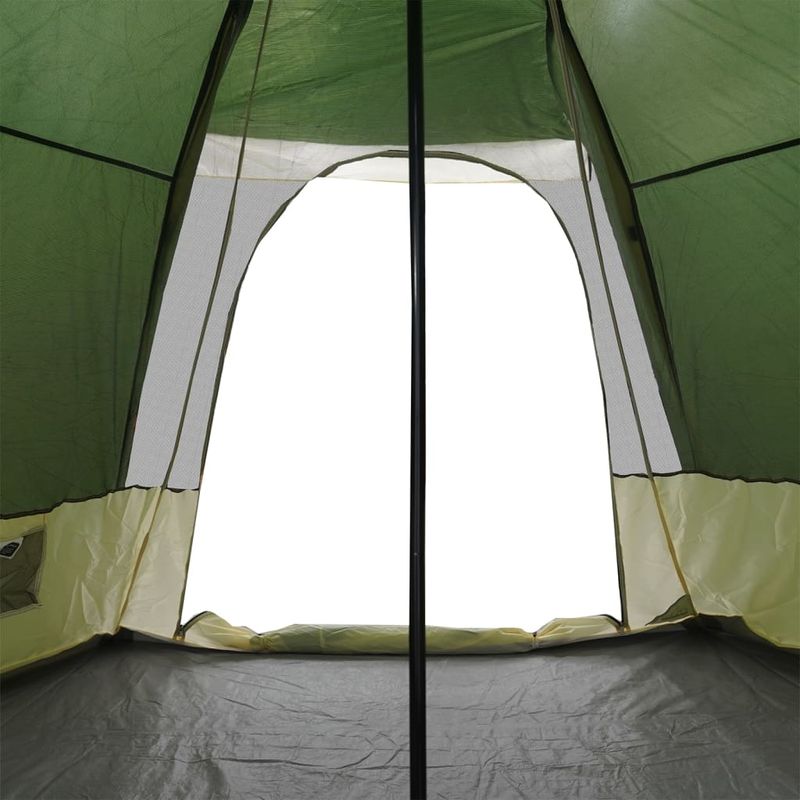 Sport si Outdoor - Camping - Corturi camping - Cort de familie Tipi pentru 6 persoane, verde, impermeabil - Infinity.ro