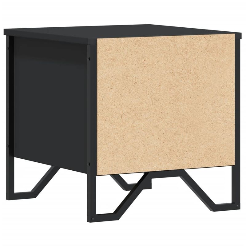 Casa si Gradina - Mobilier - Comode si corpuri - Noptiere - Noptiere, 2 buc., negru, 40 x 30 x 40 cm, PAL - Infinity.ro
