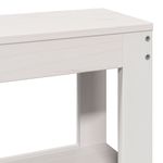 Casa si Gradina - Mobilier - Paturi si accesorii - Paturi - Cadru de pat fara saltea, alb, 120x190 cm, lemn masiv pin - Infinity.ro