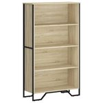 Casa si Gradina - Mobilier - Biblioteci si rafturi - Biblioteci - Biblioteca, stejar sonoma, 80x31x137,5 cm, lemn prelucrat - Infinity.ro
