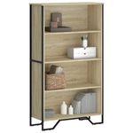 Casa si Gradina - Mobilier - Biblioteci si rafturi - Biblioteci - Biblioteca, stejar sonoma, 80x31x137,5 cm, lemn prelucrat - Infinity.ro