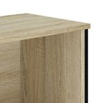 Casa si Gradina - Mobilier - Biblioteci si rafturi - Biblioteci - Biblioteca, stejar sonoma, 80x31x137,5 cm, lemn prelucrat - Infinity.ro