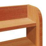 Casa si Gradina - Mobilier - Paturi si accesorii - Paturi - Cadru pat fara saltea, maro ceruit, 160x200 cm, lemn masiv pin - Infinity.ro