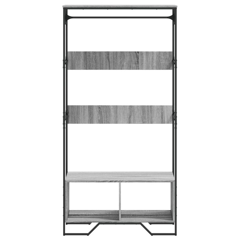 Casa si Gradina - Mobilier - Organizare si depozitare - Cuiere - Sifonier, gri sonoma, 90x50x180 cm, lemn prelucrat - Infinity.ro