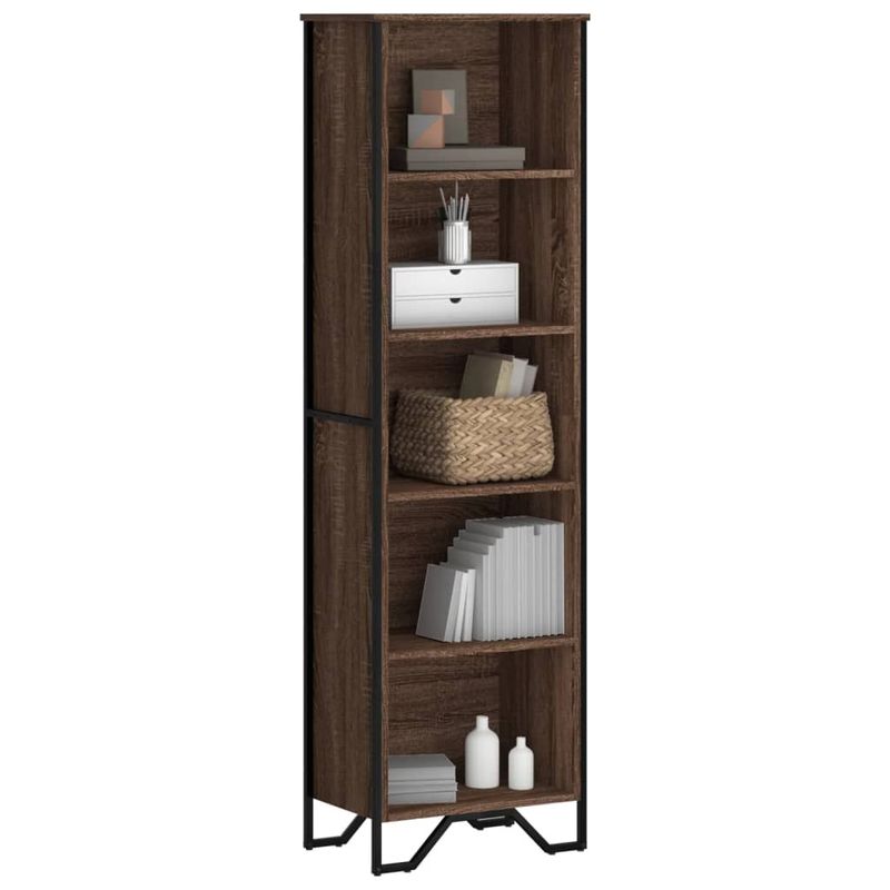 Casa si Gradina - Mobilier - Biblioteci si rafturi - Biblioteci - Biblioteca, stejar maro, 50x31x169 cm, lemn prelucrat - Infinity.ro