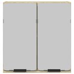 Casa si Gradina - Mobilier - Mobilier baie - Comode baie - Dulap oglinda baie stejar sonoma 64,5x20x66,5 cm lemn prelucrat - Infinity.ro