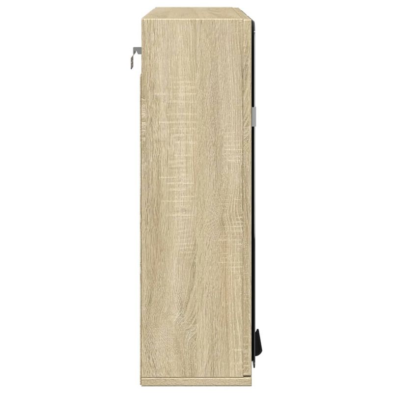 Casa si Gradina - Mobilier - Mobilier baie - Comode baie - Dulap oglinda baie stejar sonoma 64,5x20x66,5 cm lemn prelucrat - Infinity.ro