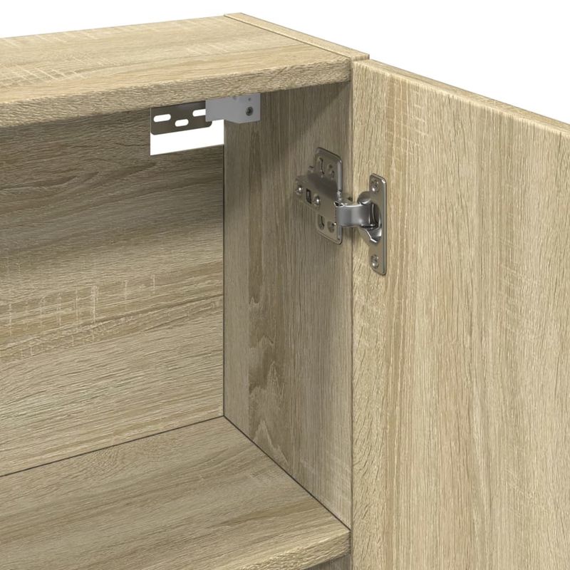 Casa si Gradina - Mobilier - Mobilier baie - Comode baie - Dulap oglinda baie stejar sonoma 64,5x20x66,5 cm lemn prelucrat - Infinity.ro